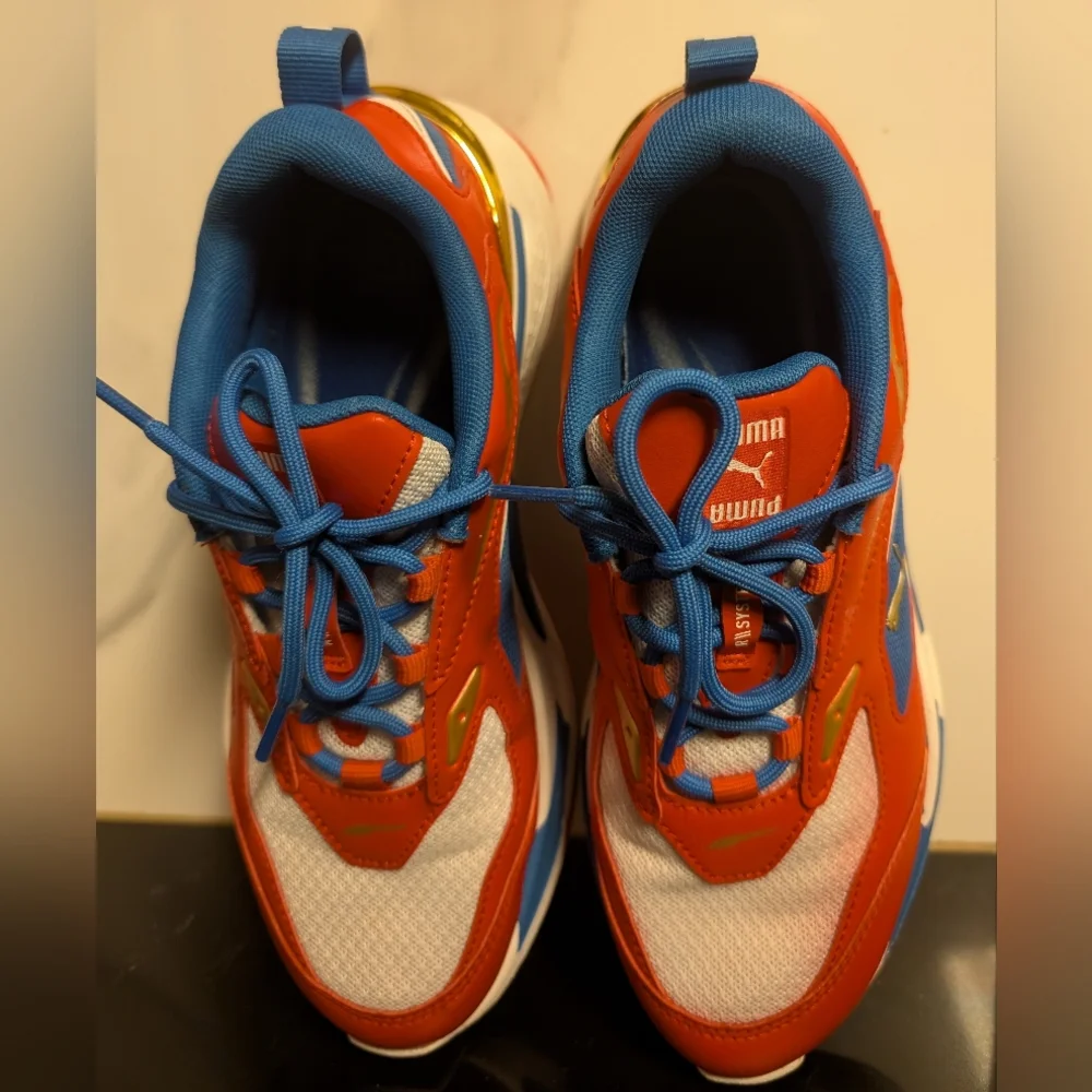 Puma RS-Fast RWB Running Shoes Red/White/Blue Men's 7 Like New MSRP $85